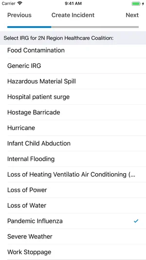 eICS screenshot 3