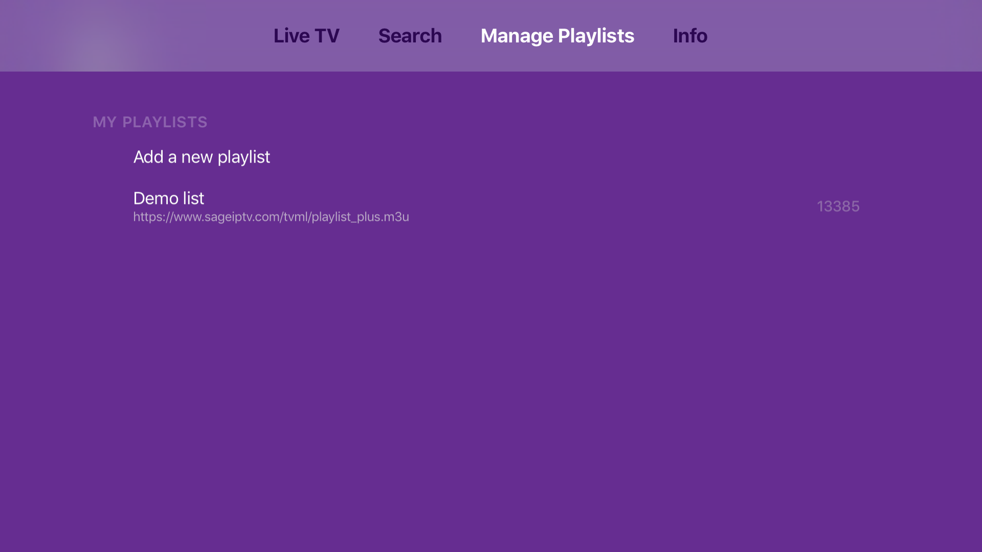 SageIPTV for tvOS screenshot 6