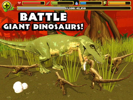 Dino Simulator: Velociraptor для iPad