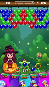 Bubble Shooter Flower World screenshot #1 for iPhone