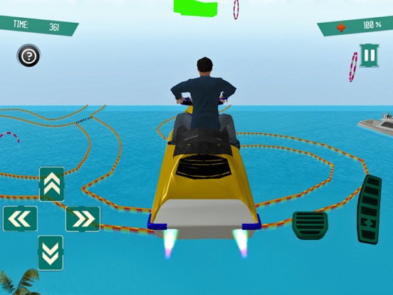 Screenshot #5 pour Flying Jetski Simulator 2018