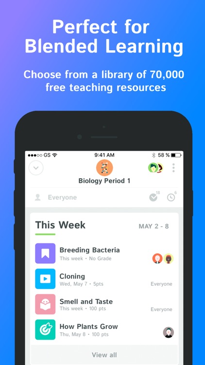 Kiddom Collaborative Classroom screenshot-0