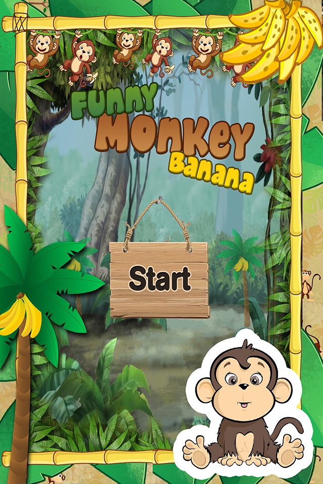 Funny Monkey - The Banana Hunt screenshot 2