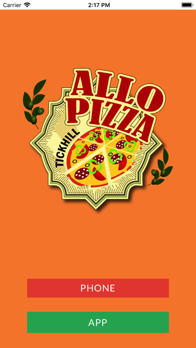 Screenshot #1 pour Allo Pizza