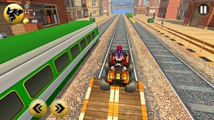 Subway Run ATV Bike Racing screenshot #2 for iPhone