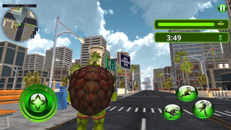Finja Tortuga Warrior – Virus City Escape screenshot-4