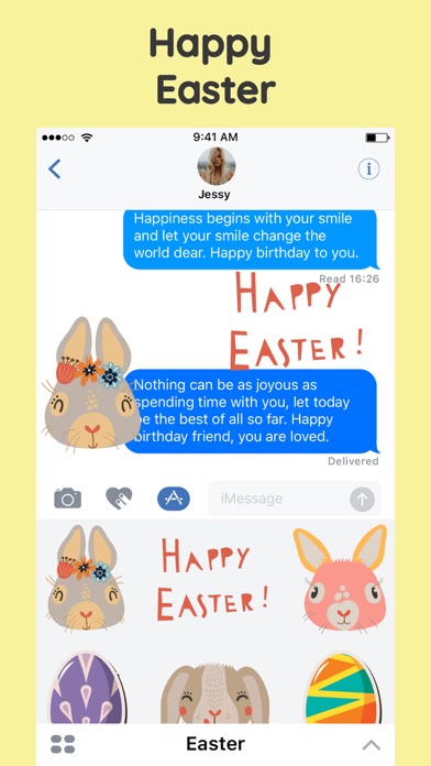 Animated Happy Easter Stickers screenshot 2