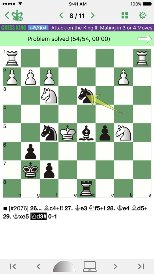 #2. Mate in 3-4 (Chess Puzzles) (iOS) 由: Chess King
