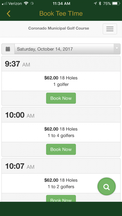 Coronado Golf Course iPhone screenshot 2 - Sports app