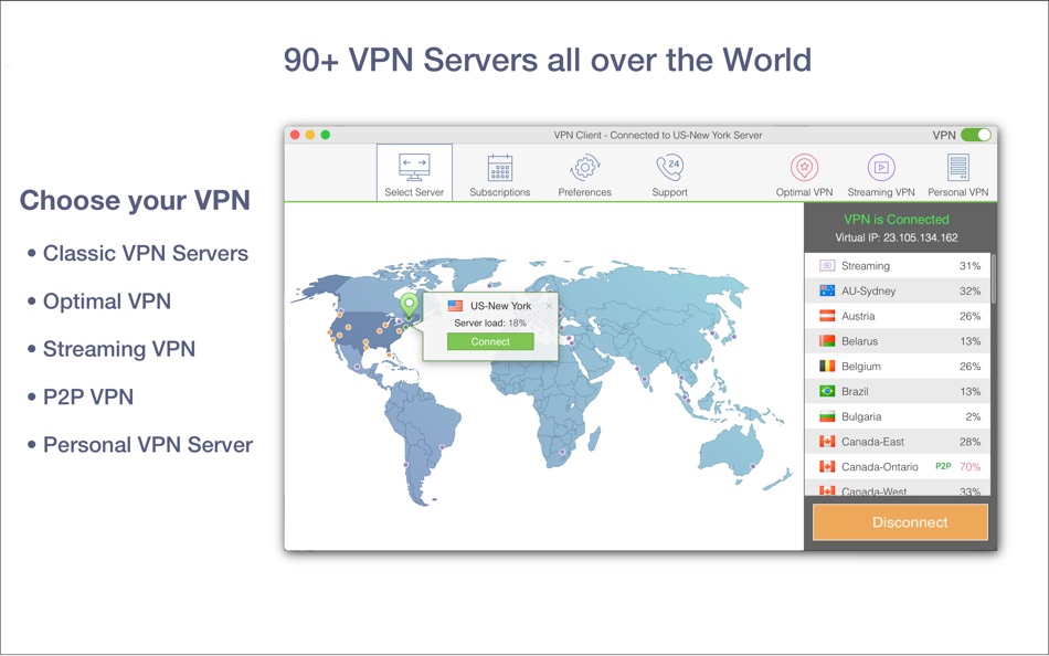 #2. VPN Client - Best VPN Service (macOS) 由: Nektony