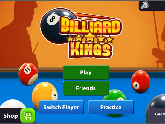 Billiard Kings iPad screenshot