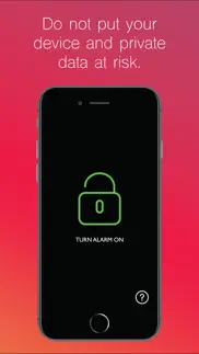 anti-theft security alarm iphone screenshot 2