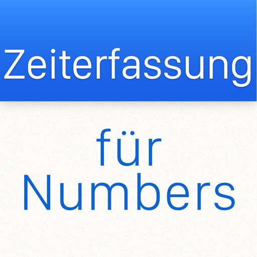 Zeiterfassung 2017 für Numbers