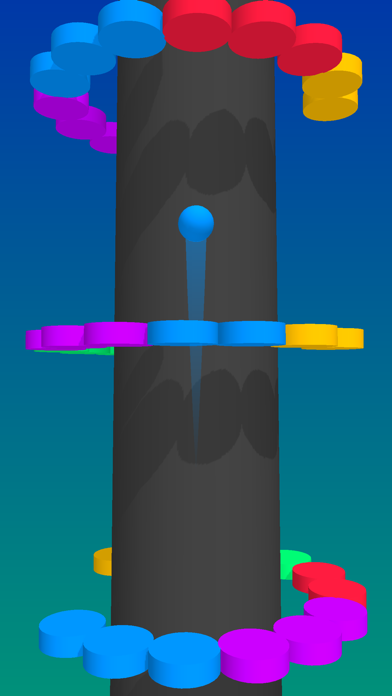 Screenshot #3 pour Color Balls Climb- Jump Up
