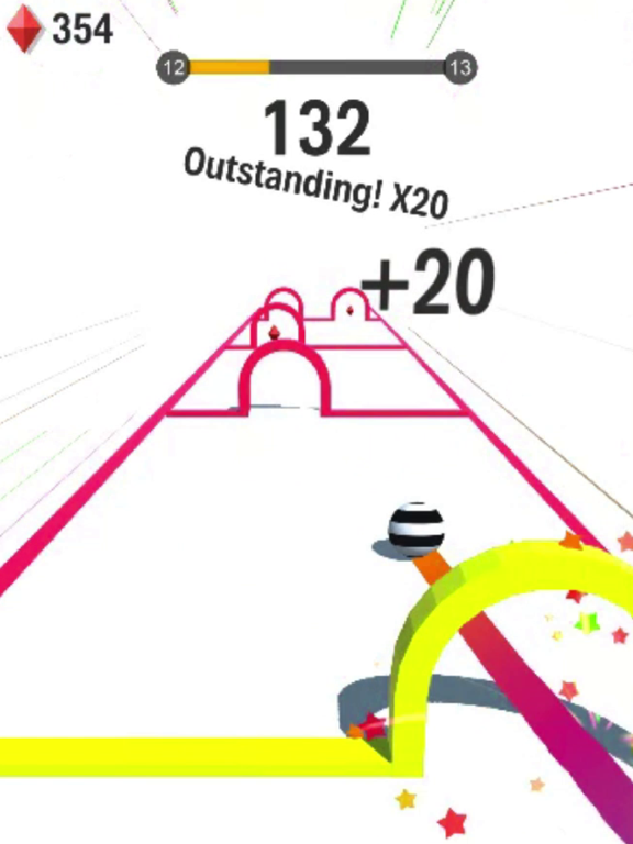 Screenshot #4 pour Crossy Gates-Rush Through Gate