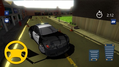 3D Police Car Parking Driver screenshot 4