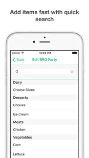 How to cancel & delete shopping list : grocery list 1