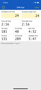 VFR Fuel screenshot #1 for iPhone