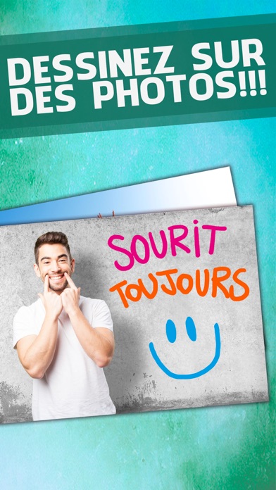Screenshot #1 pour Dessiner sur une photo Peindre de dessins