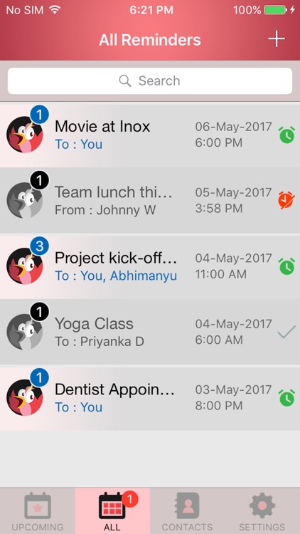 Remy: The Event & Reminder App