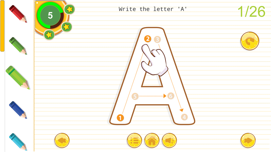 #4. English Tracing Book (iOS) 由: 阳州 张