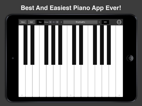 Screenshot #4 pour Simple & Easy Piano Music App