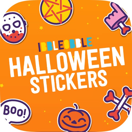 Ibbleobble Halloween Stickers