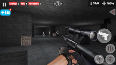 Gun War Skeletons: Shooting screenshot 2
