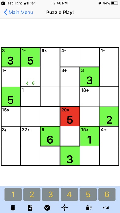 Mathdoku Challenge! screenshot 4