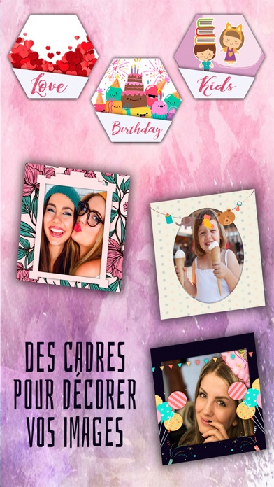 Screenshot #1 pour Cadre photo pour les réseaux s