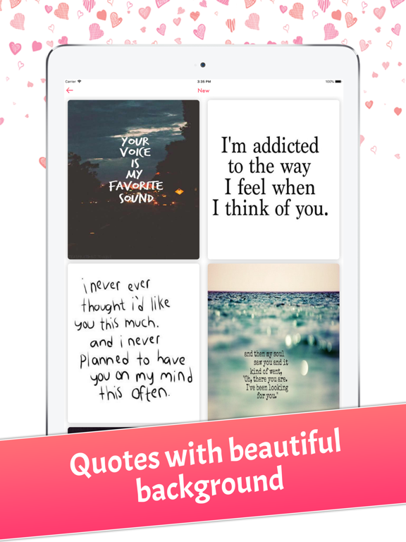 Screenshot #6 pour Love Quotes : Photos,Wallpaper