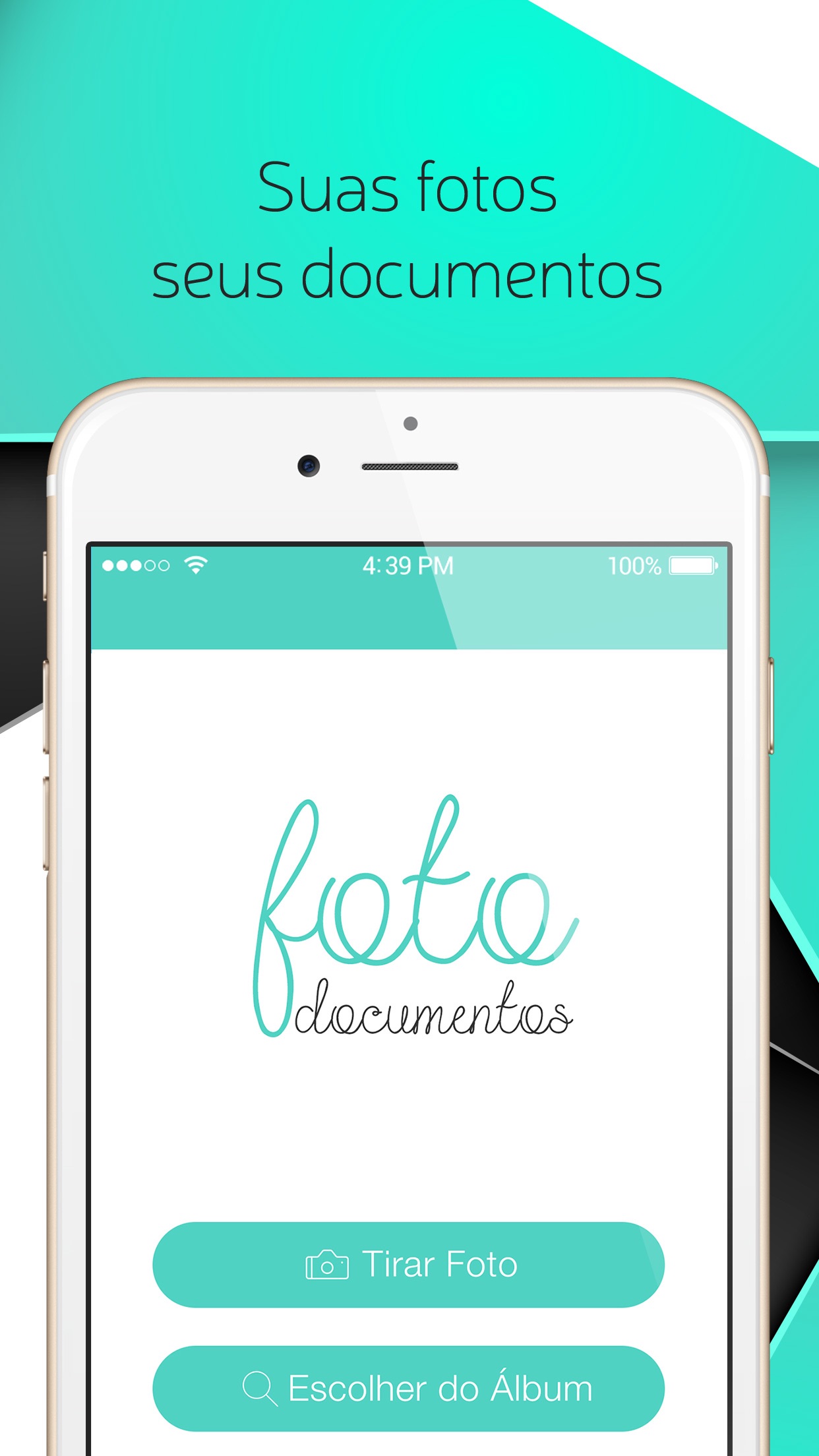 Screenshot do app Foto Documentos