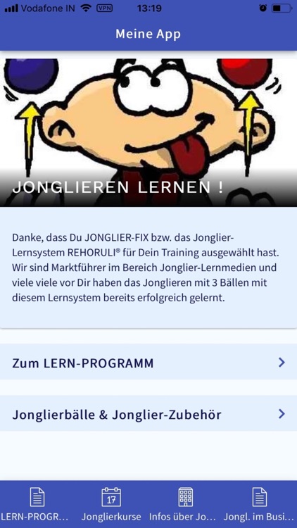 Jonglier-Fix Jonglieren lernen