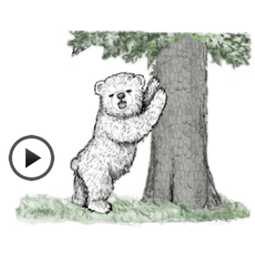 Animated Happy Bear Stickers