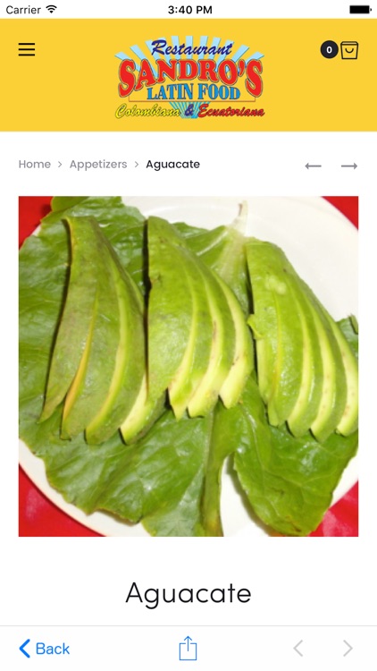 Sandro's Latin Food screenshot-3