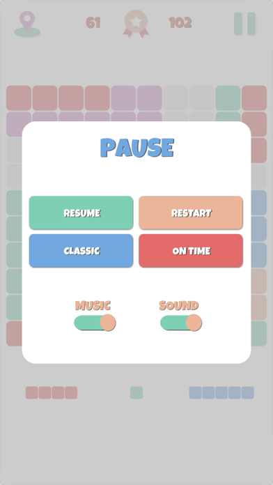 1010 puzzle game iPhone screenshot 5 - Games app