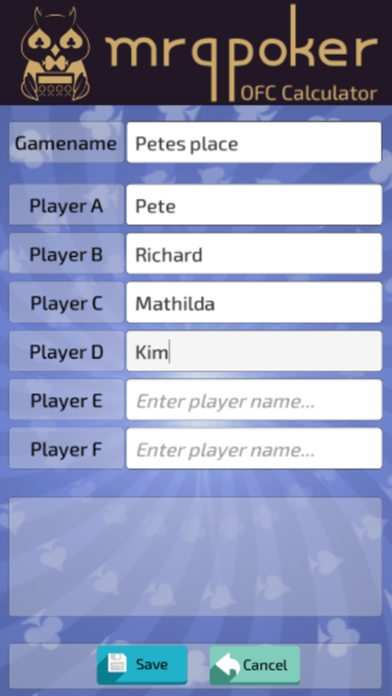 Screenshot #2 pour MrQpoker OFC Calculator