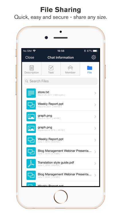 Chatwork - Business Chat App screenshot-3