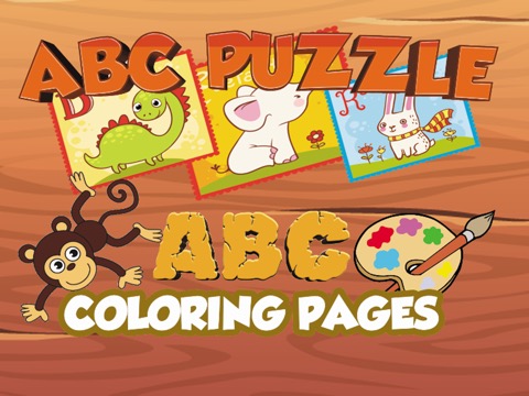 ABC Jigsaw Puzzle and Coloringのおすすめ画像1