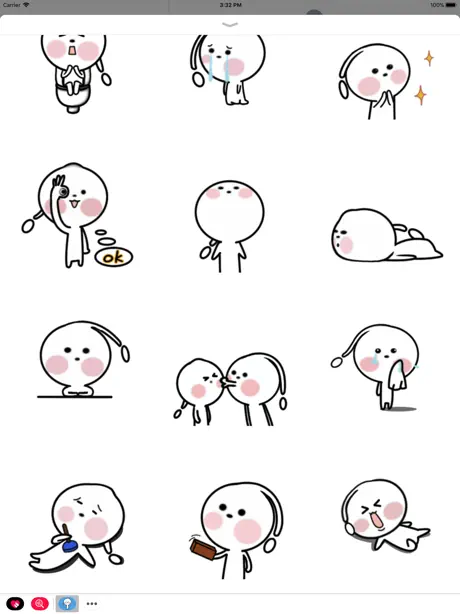 Little Alien Animated Stickers
