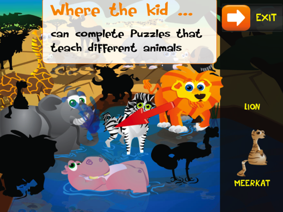PUZZINGO Animals Puzzles Games iPad app afbeelding 2