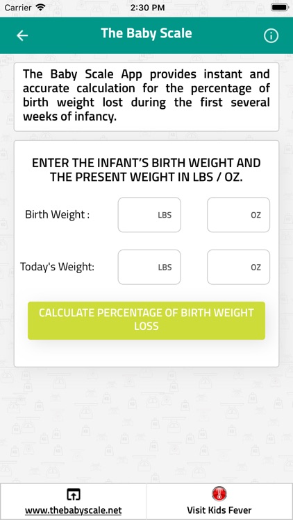 The Baby Scale