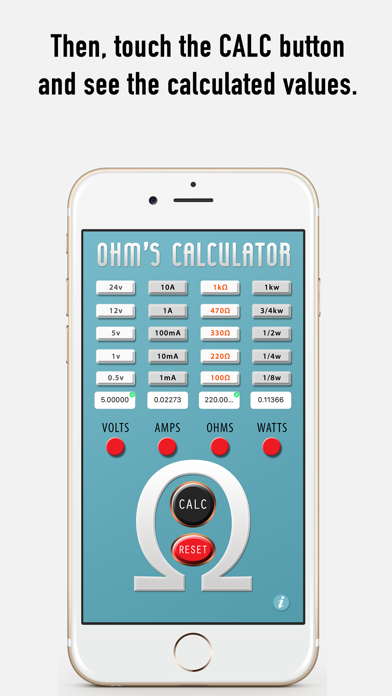 Screenshot #3 pour Ohm's Law Calculator!