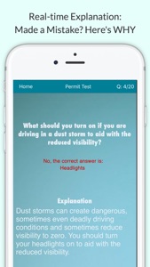 Massachusetts Driving Test screenshot #2 for iPhone