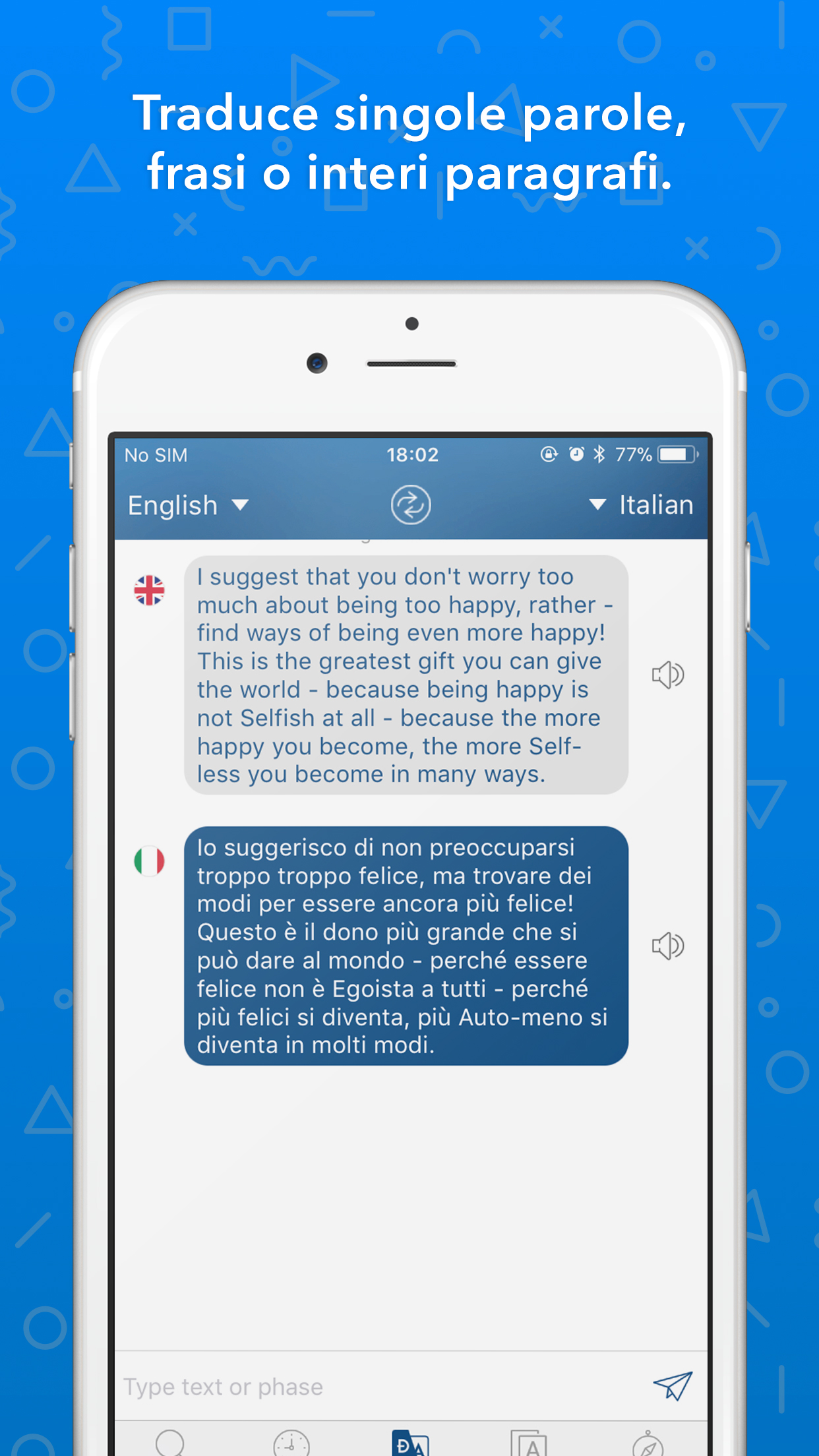 Italian Dictionary screenshot 4