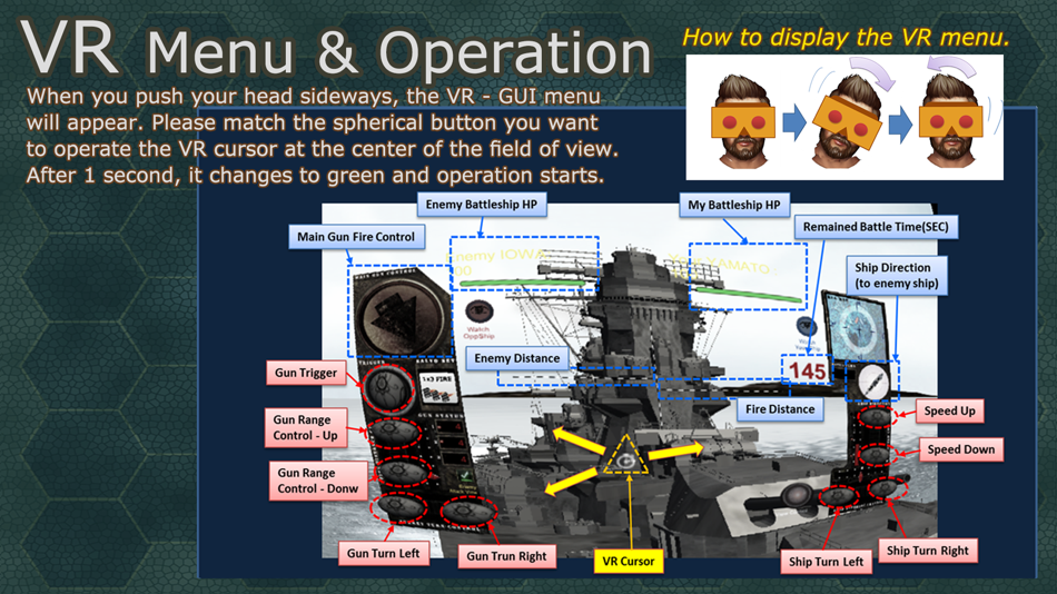 #2. VR Battle of Battleship (iOS) 由: Hitoshi Yasui