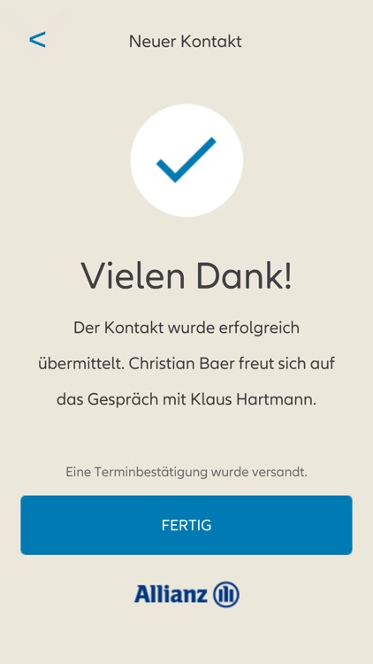 Allianz Kontakt-App