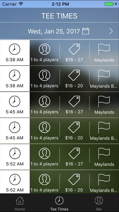 Screenshot #3 pour Maylands Golf Tee Times