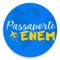 O aplicativo tem como objetivo carimbar o "passaporte" dos usuários para terem uma boa nota do ENEM, através de simulados com resultado e correção na hora
