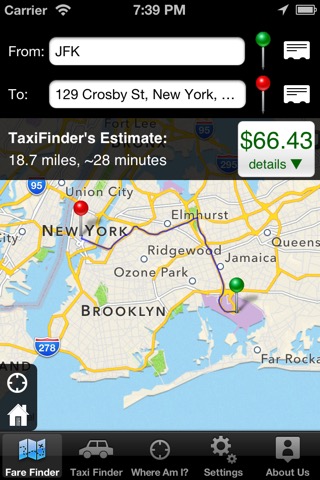 TaxiFinder by TaxiFareFinderのおすすめ画像1